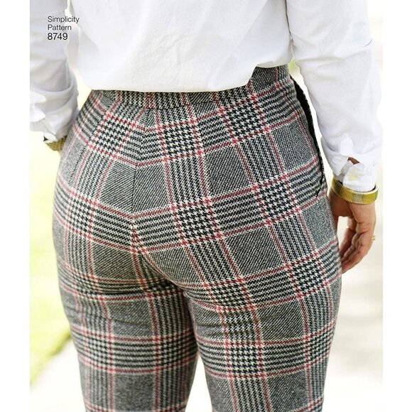 Simplicity Sewing Pattern 8749 MIMI G Coat Pants Trousers Size 20w-28w - Picture 6 of 7